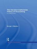 Cover-Bild zum Titel 'The Decision Usefulness Theory of Accounting' von 'George J. Staubus'