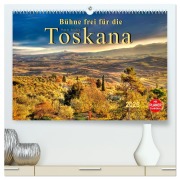 Cover-Bild zum Titel 'Bühne frei für die Toskana (hochwertiger Premium Wandkalender 2026 DIN A2 quer), Kunstdruck in Hochglanz' von 'Peter Roder'
