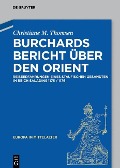 Burchards Bericht über den Orient - Christiane M. Thomsen