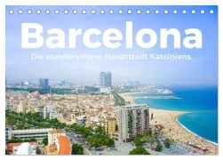 Cover-Bild zum Titel 'Barcelona - Die wunderschöne Hauptstadt Kataloniens. (Tischkalender 2026 DIN A5 quer), CALVENDO Monatskalender' von 'M. Scott'