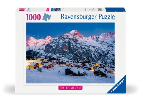 Erwachsenenpuzzle 1000 Teile - Berner Oberland, Mürren - 