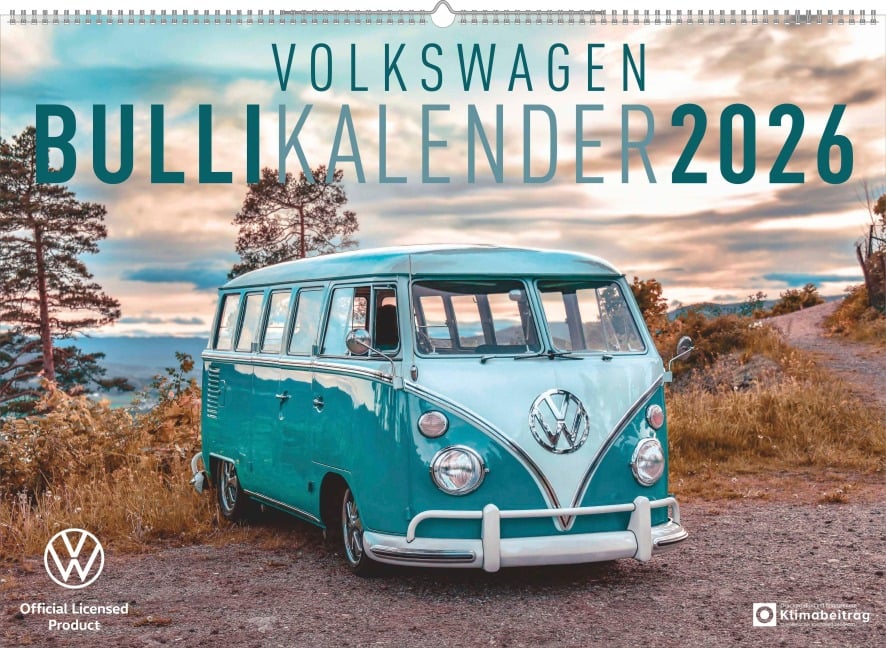 Volkswagen Bulli Kalender 2026 - 