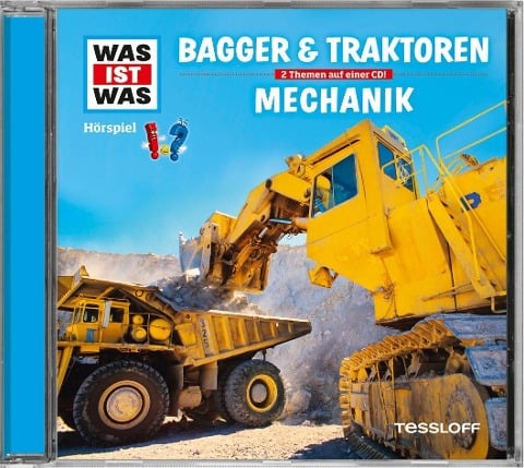 Was ist was Hörspiel-CD: Bagger & Traktoren/ Mechanik - Manfred Baur