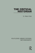 Cover-Bild zum Titel 'The Critical Historian' von 'G. Kitson Clark'