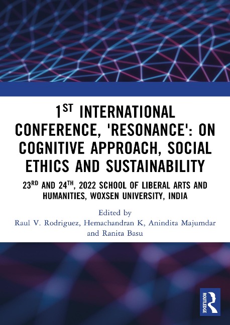 1st International Conference, 'Resonance': on Cognitive Approach, Social Ethics and Sustainability - 