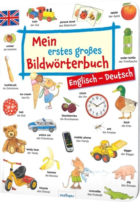 Mein erstes großes Bildwörterbuch - Englisch/Deutsch - 