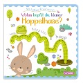 Cover-Bild zum Titel 'Wohin hüpfst du, kleiner Hoppelhase?' von 'Simon Couchman'