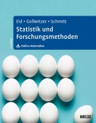 Cover-Bild zum Titel 'Statistik und Forschungsmethoden' von 'Michael Eid, Manfred Schmitt, Mario Gollwitzer'