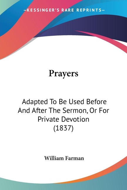 Prayers - William Farman