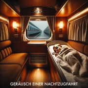 Cover-Bild zum Titel 'Geräusch einer Nachtzugfahrt' von 'Jolma ASMR Hörkino'