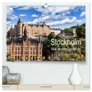 Cover-Bild zum Titel 'Stockholm - Mal anders gesehen (hochwertiger Premium Wandkalender 2026 DIN A2 quer), Kunstdruck in Hochglanz' von 'Dirk Rosin'
