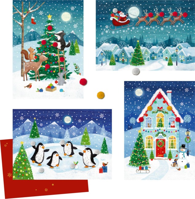 Mini-Adventskalender - Fröhlicher Advent - 