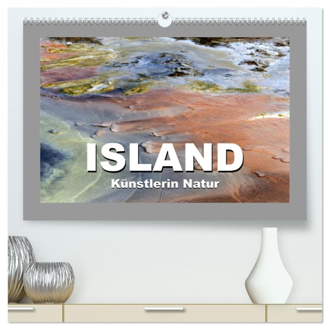 Island - Künstlerin Natur (hochwertiger Premium Wandkalender 2026 DIN A2 quer), Kunstdruck in Hochglanz - Brigitte Ulrich