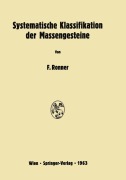 Cover-Bild zum Titel 'Systematische Klassifikation der Massengesteine' von 'Felix Ronner'