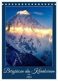 Bergriesen des Karakorum (Tischkalender 2024 DIN A5 hoch), CALVENDO Monatskalender - Holger Weigelt