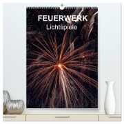 Cover-Bild zum Titel 'FEUERWERK - Lichtspiele (hochwertiger Premium Wandkalender 2026 DIN A2 hoch), Kunstdruck in Hochglanz' von 'Reinhard Sock'