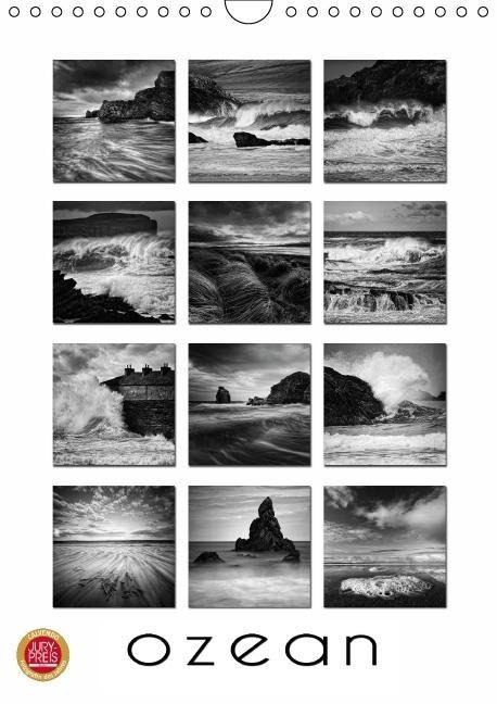 Ozean (Wandkalender immerwährend DIN A4 hoch) - Martina Cross