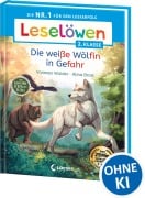 Cover-Bild zum Titel 'Leselöwen 2. Klasse - Das geheime Leben der Tiere - Die weiße Wölfin in Gefahr' von 'Vanessa Walder'