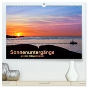 Cover-Bild zum Titel 'Sonnenuntergänge an der Atlantikküste (hochwertiger Premium Wandkalender 2026 DIN A2 quer), Kunstdruck in Hochglanz' von 'Etienne Benoît'