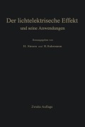 Cover-Bild zum Titel 'Der lichtelektrische Effekt und seine Anwendungen' von ''