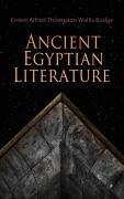 Cover-Bild zum Titel 'Ancient Egyptian Literature' von 'Ernest Alfred Thompson Wallis Budge'