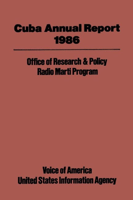 Cuba Annual Report - Voice of America-Radio Marti Program