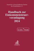Cover-Bild zum Titel 'Handbuch zur Einkommensteuerveranlagung 2024. ESt 2024' von ''