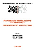 Cover-Bild zum Titel 'Membrane Separations Technology' von ''