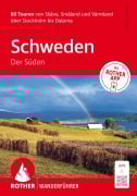 Cover-Bild zum Titel 'ROTHER Wanderführer Schweden: Der Süden. 60 Touren von Skåne, Småland und Värmland über Stockholm bis Dalarna' von 'Peter Mertz'