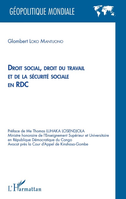 Droit social, droit du travail et de la sécurité sociale en RDC - Loko Mantuono