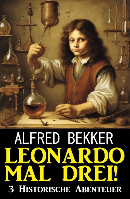 Leonardo mal drei! 3 Historische Abenteuer - Alfred Bekker