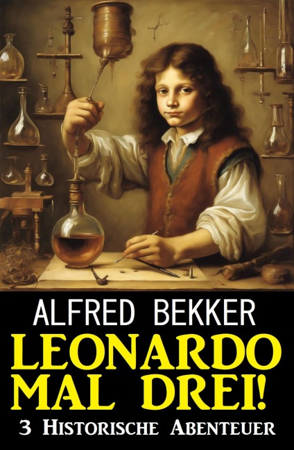 Leonardo mal drei! 3 Historische Abenteuer - Alfred Bekker