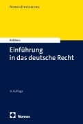 Cover-Bild zum Titel 'Einführung in das deutsche Recht' von 'Gerhard Robbers'