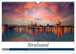 Cover-Bild zum Titel 'Stralsund, Eine Perle an der Ostsee (Wandkalender 2026 DIN A3 quer), CALVENDO Monatskalender' von 'Uwe Kantz'