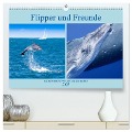 Flipper und Freunde (hochwertiger Premium Wandkalender 2025 DIN A2 quer), Kunstdruck in Hochglanz - Travelpixx. com Travelpixx. com