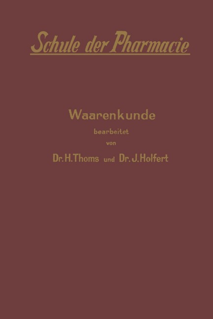 Schule der Pharmacie - 