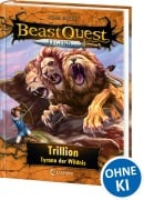 Cover-Bild zum Titel 'Beast Quest Legend (Band 12) - Trillion, Tyrann der Wildnis' von 'Adam Blade'