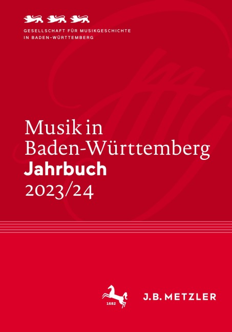 Musik in Baden-Württemberg. Jahrbuch 2023/24 - 