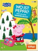 Cover-Bild zum Titel 'Peppa Pig: Wo ist Peppa? Mein Urlaubs-Wimmelbuch' von ''