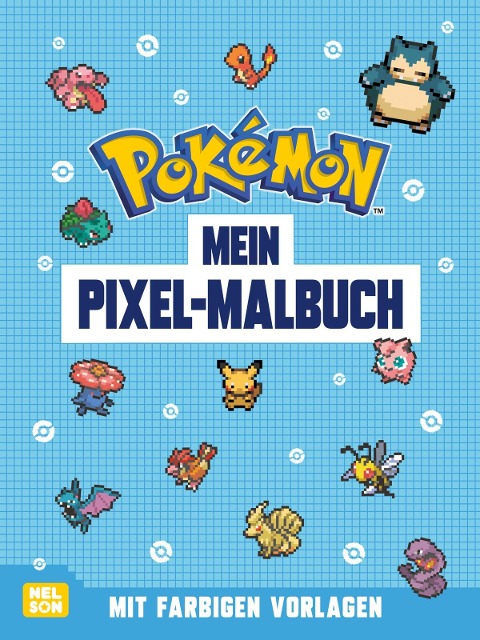 Pokémon Activity-Buch: Mein Pixel-Malbuch - 