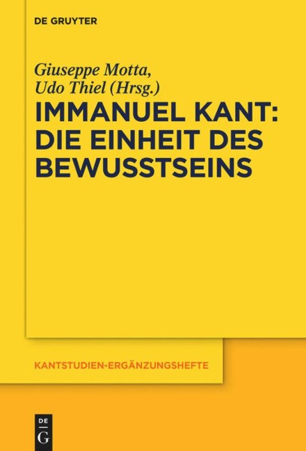 Immanuel Kant - Die Einheit des Bewusstseins - 