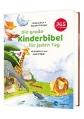 Cover-Bild zum Titel 'Die große Kinderbibel für jeden Tag' von 'Beatrix Moos, Ilsetraud Köninger'