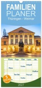 Cover-Bild zum Titel 'Familienplaner 2027 - Thüringen - Weimar mit 5 Spalten (Wandkalender, 21 x 45 cm) CALVENDO' von 'Peter Schickert'