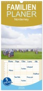 Familienplaner 2026 - Norderney - von barfuß bis Lackschuh mit 5 Spalten (Wandkalender, 21 x 45 cm) CALVENDO - Philipp Weber