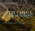 Cover-Bild zum Titel 'The Carlo G Manuscript' von 'Profeti della Quinta & Nikitassova & Botticher'