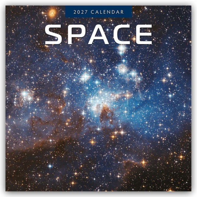 Space - Faszinierendes Weltall 2027 - 16-Monatskalender - Robin Red