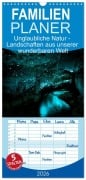 Familienplaner 2026 - Unglaubliche Natur - Landschaften aus unserer wunderbaren Welt mit 5 Spalten (Wandkalender, 21 x 45 cm) CALVENDO - Matteo Colombo