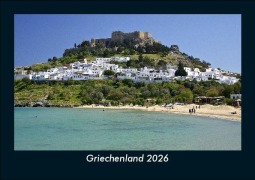 Cover-Bild zum Titel 'Griechenland 2026 Fotokalender DIN A5' von 'Tobias Becker'