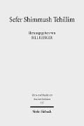 Cover-Bild zum Titel 'Sefer Shimmush Tehillim - Buch vom magischen Gebrauch der Psalmen' von ''
