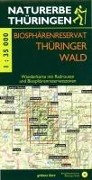 Cover-Bild zum Titel 'Wanderkarte Biosphärenreservat Thüringer Wald 1:35 000' von ''